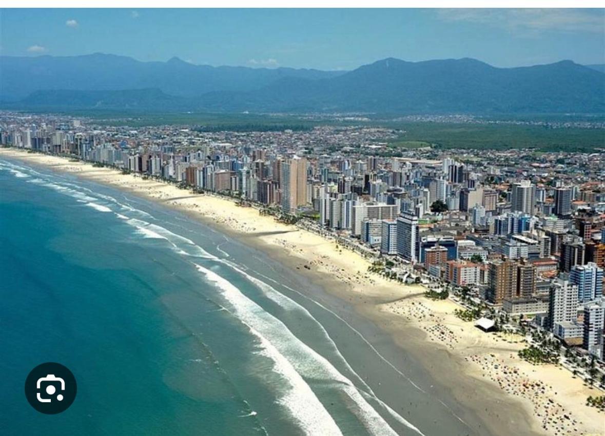 Guilhermina Frente Para O Mar Praia Grande  Esterno foto